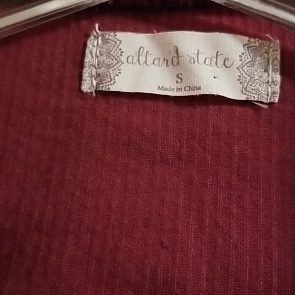 Altar'd State button up - Picture 2 of 3